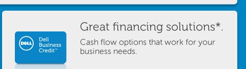 Great financing solutions*.